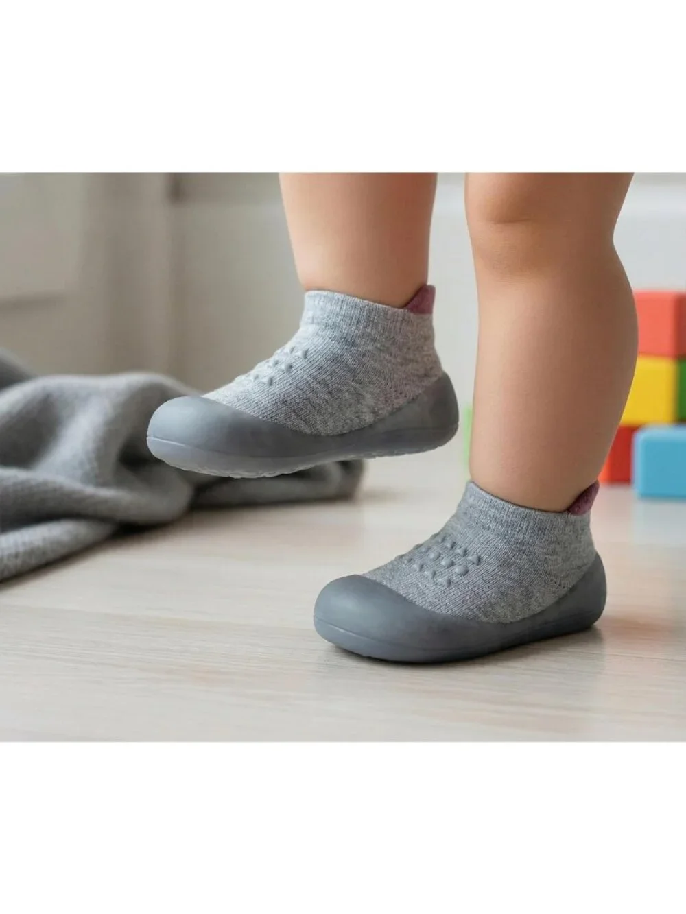 Soft Sole Baby Sock Shoes for Boys & Girls | Non-Slip First Walking Sneakers